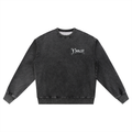 HALST Underground Snow Wash Oversized Crewneck Sweatshirt