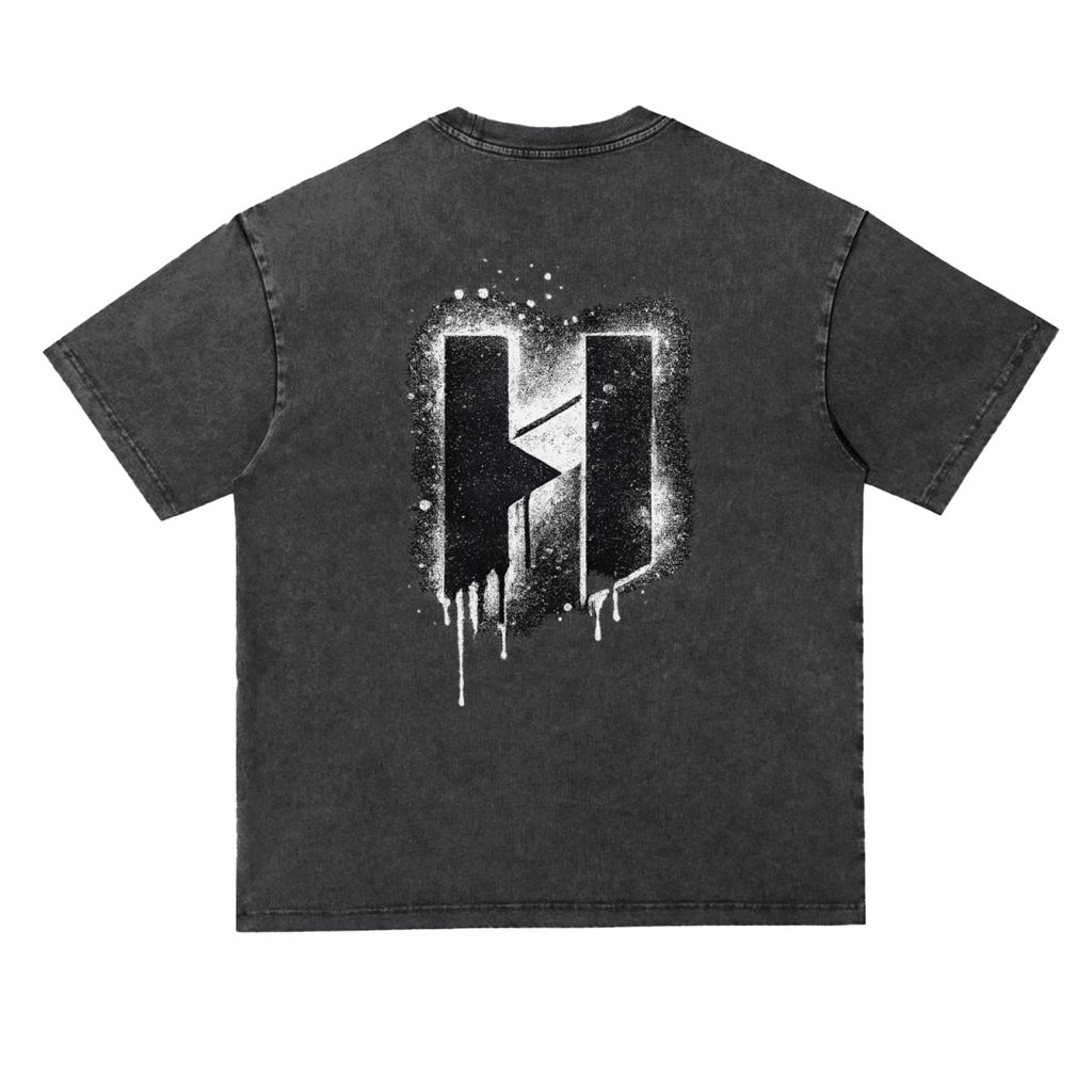 HALST Underground Snow Washed Heavyweight Oversize T-Shirt
