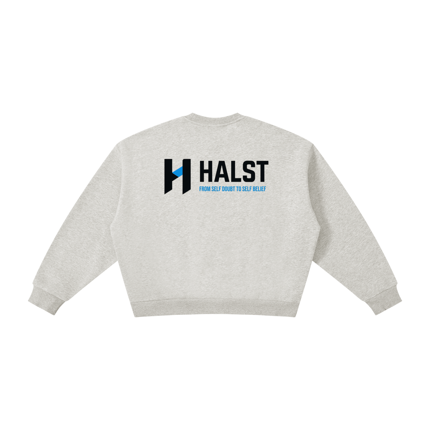 "HALST" Essentials Boxy Fleece Crewneck Sweatshirt