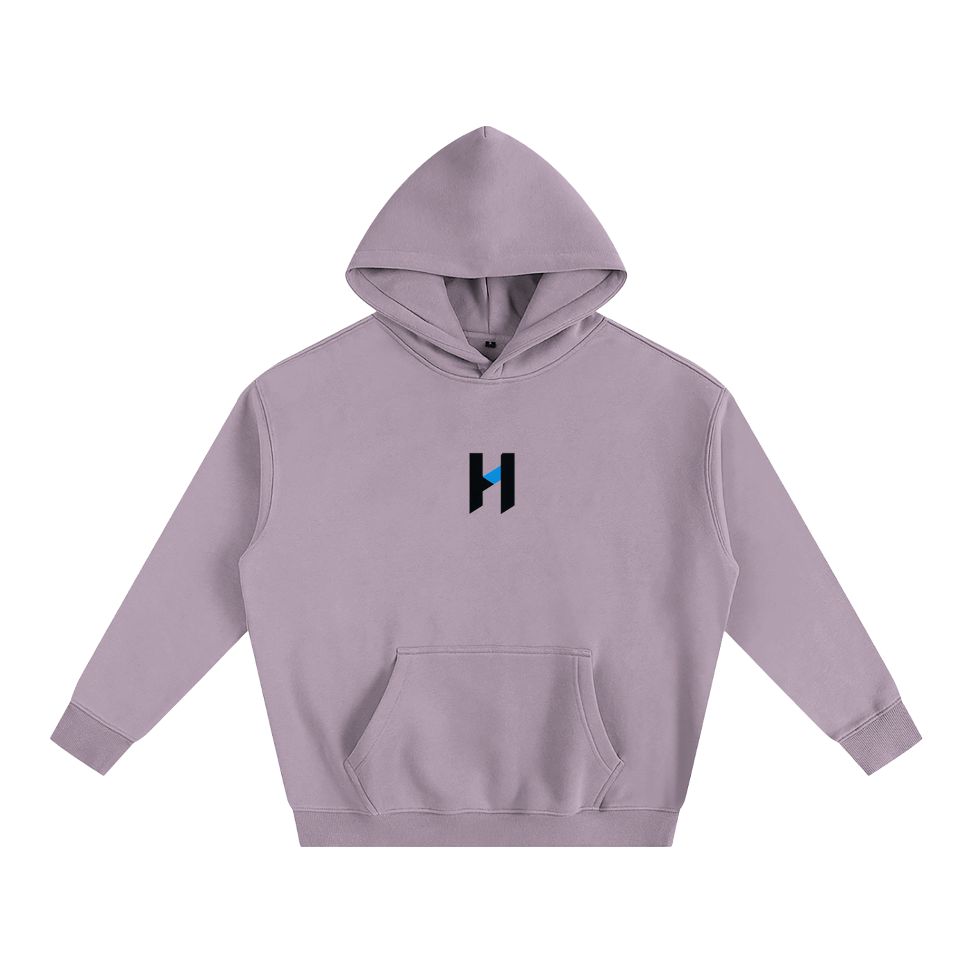 "HALST" Essentials Oversize Fleeced Hoodie (Black Logo)